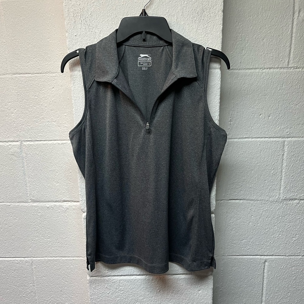 Slazenger Gray Golf Top